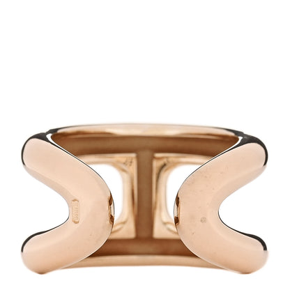 Hermes 18K Rose Gold PM Osmose Ring 54 7 3 of 6