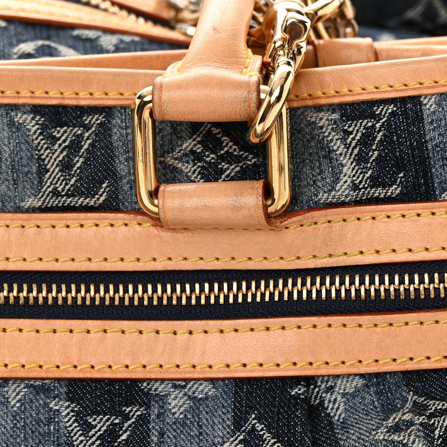 Louis Vuitton Denim Raye Cabas GM 15 of 17