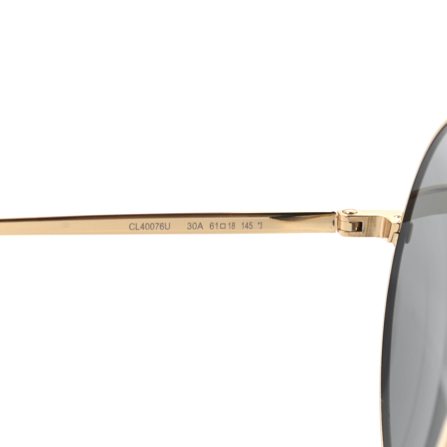 Round Sunglasses CL40076 Gold