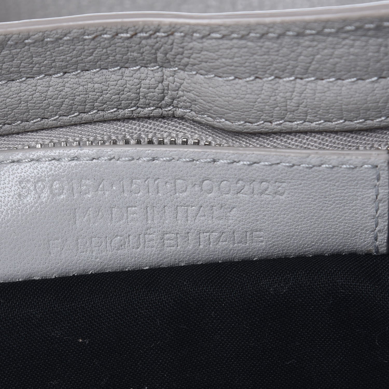 Balenciaga Chevre Silver Metallic Edge Hardware City Gris Glace 7 of 10