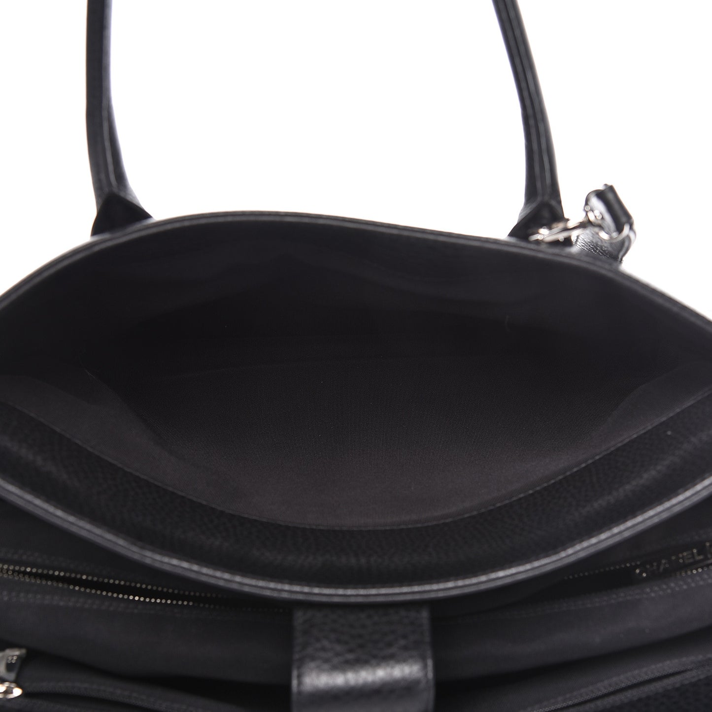 Deerskin Cerf Executive Shopper Tote Black
