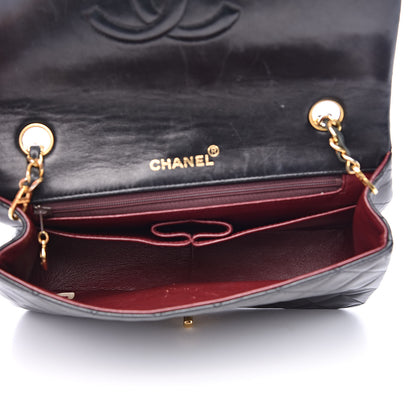 Chanel Lambskin Quilted Small Single Flap Bag Black 5 of 15