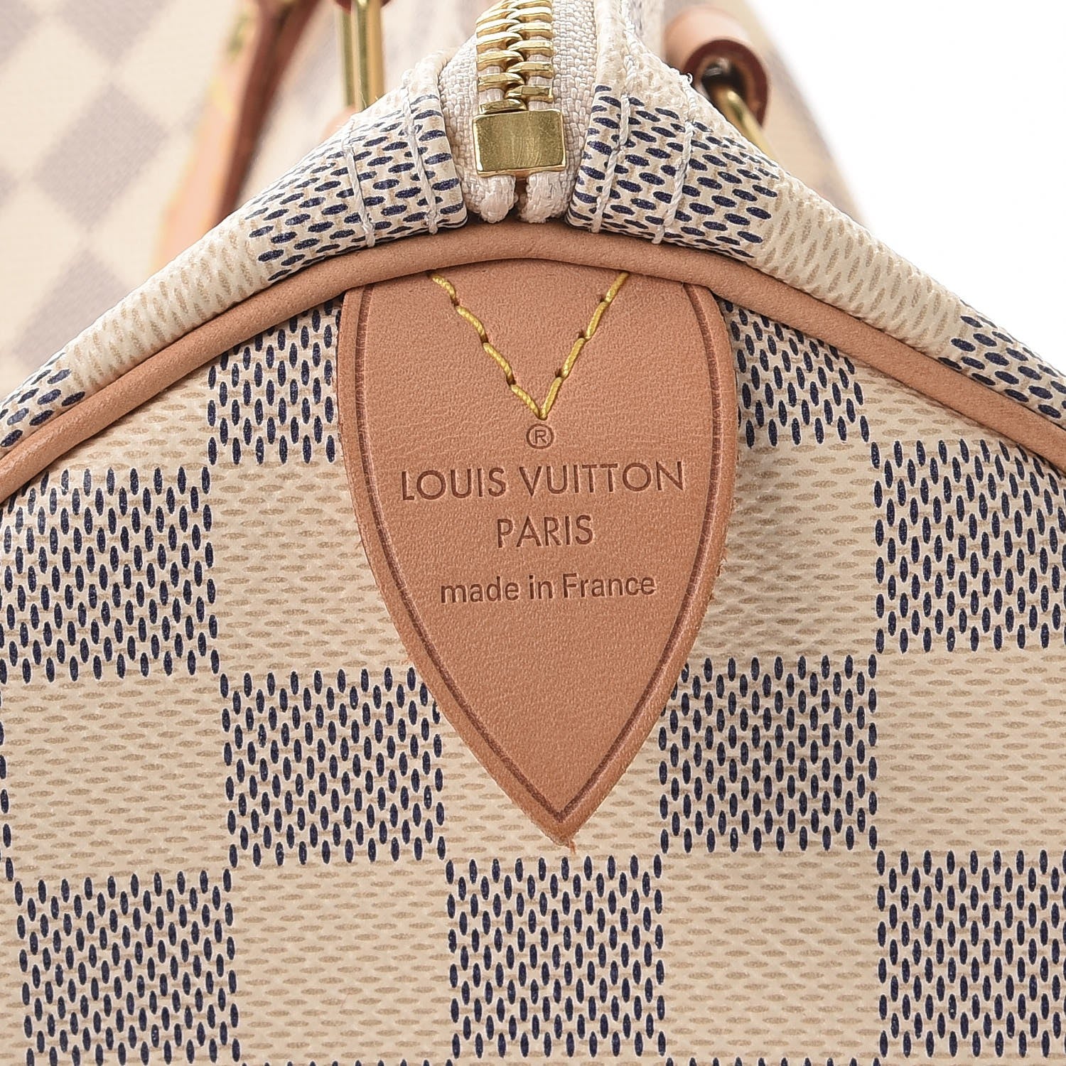 Louis Vuitton Damier Azur Speedy 30 6 of 10