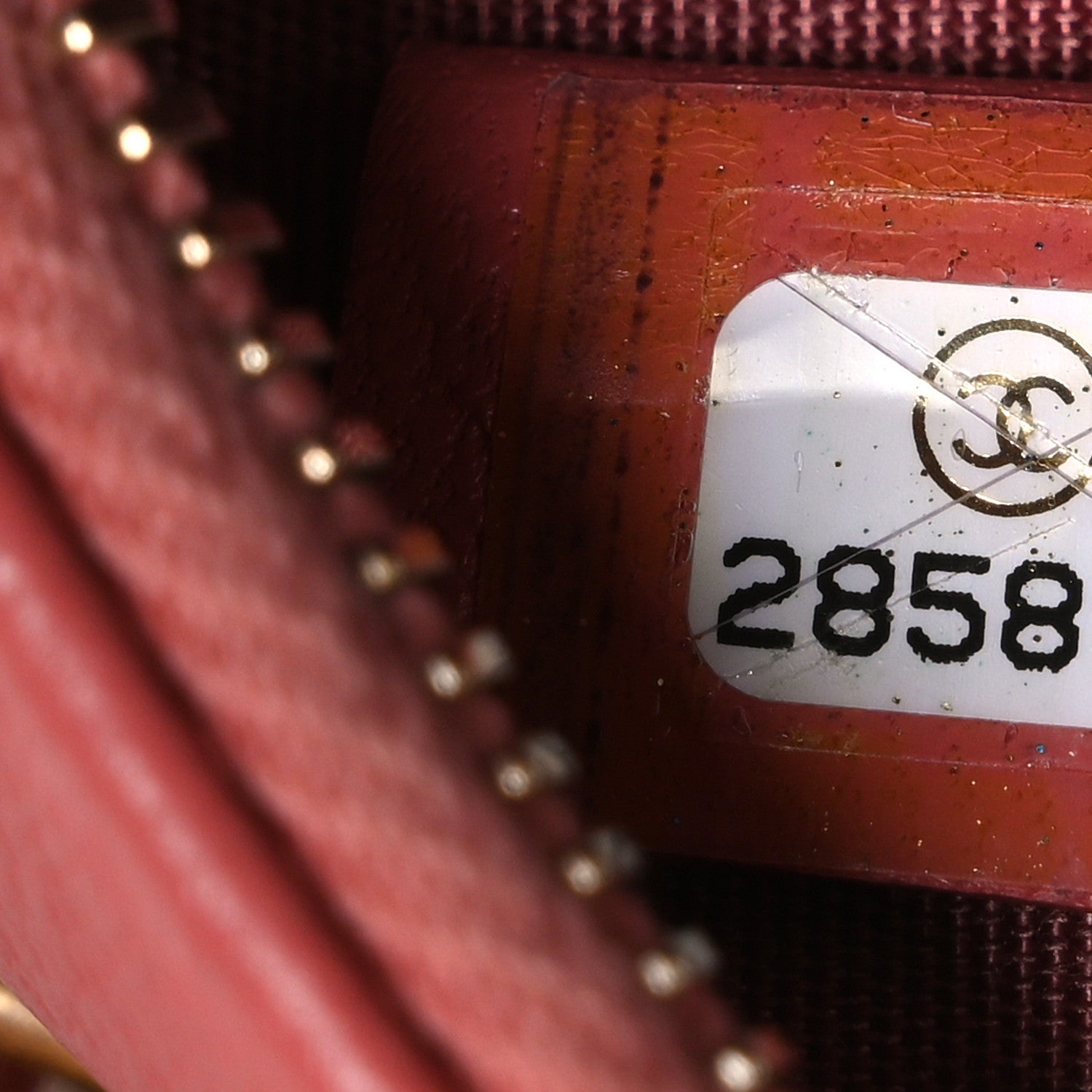 Chanel Goatskin Quilted Chanel 19 Round Clutch With Chain  Coral 6 of 9
