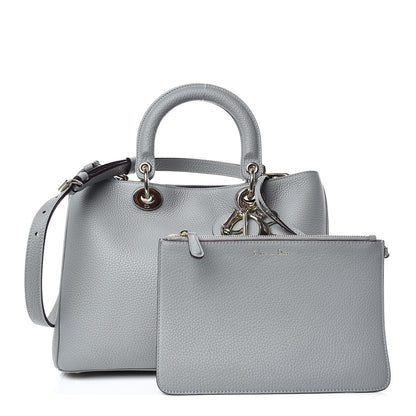 Christian Dior Bullcalf Medium Diorissimo Tote Grey 1 of 9