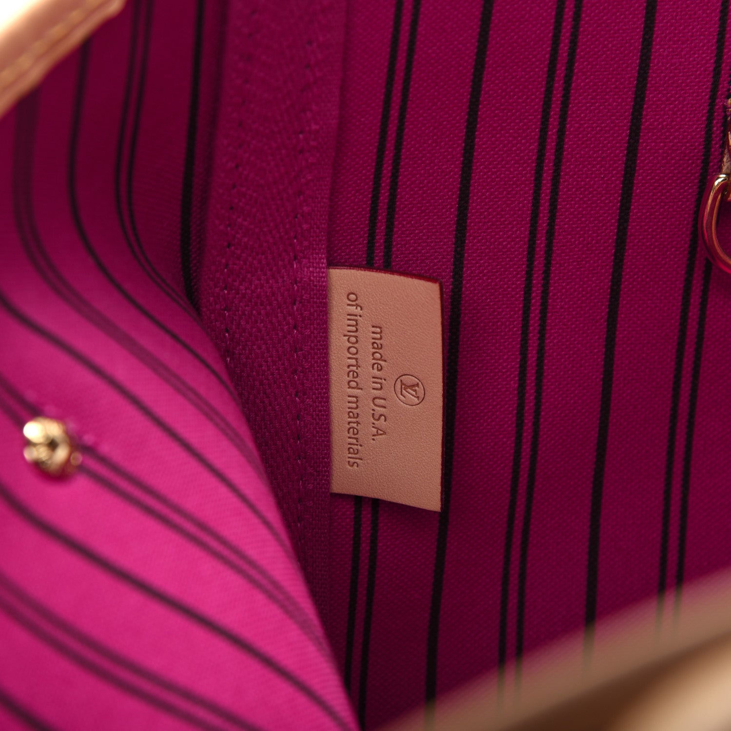 Louis Vuitton Monogram Hawaii V Neverfull MM Hot Pink 9 of 14