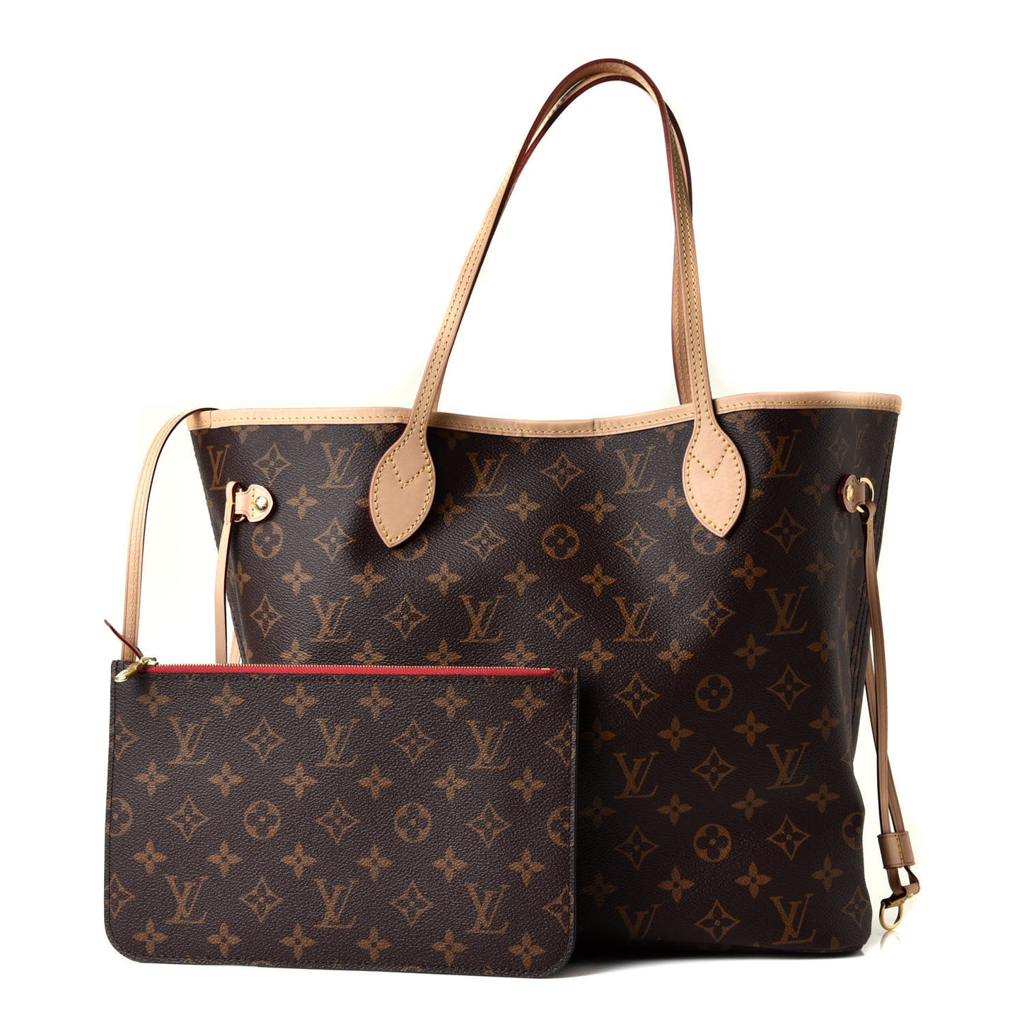 Monogram Neo Neverfull MM Cherry