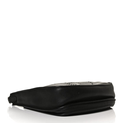 Hermes Taurillon Clemence Evelyne III GM Black 3 of 12