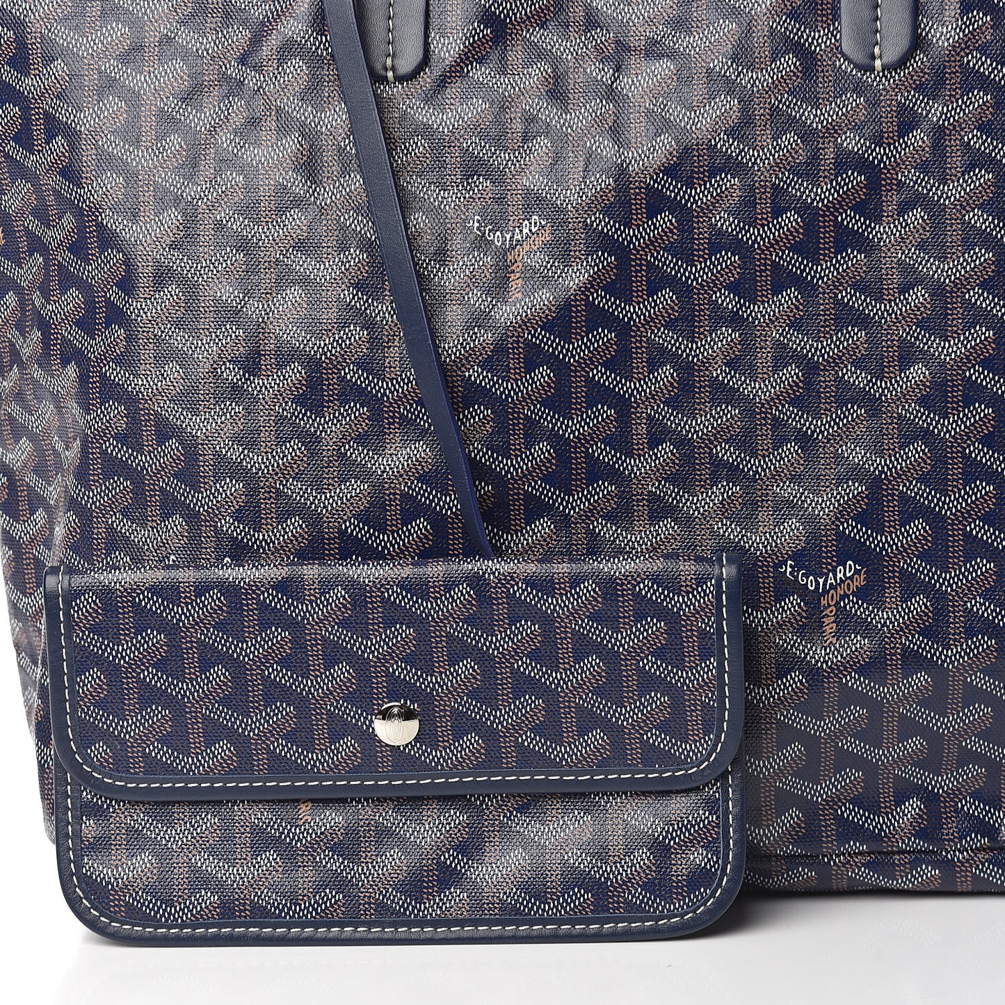 Goyardine Saint Louis PM Navy
