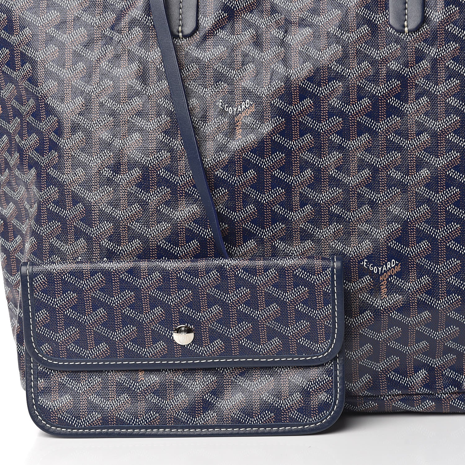 Goyard Goyardine Saint Louis PM Navy 16 of 18