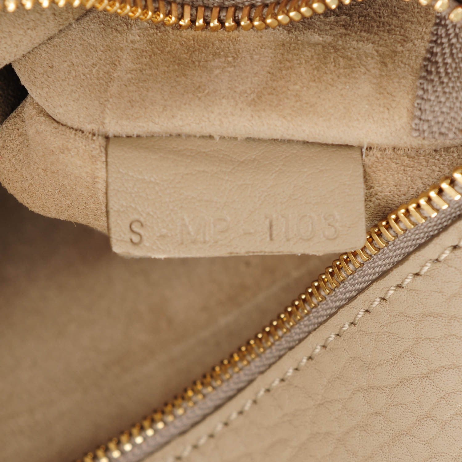 Celine Crisped Calfskin Small Tie Knot Tote Light Taupe 8 of 8