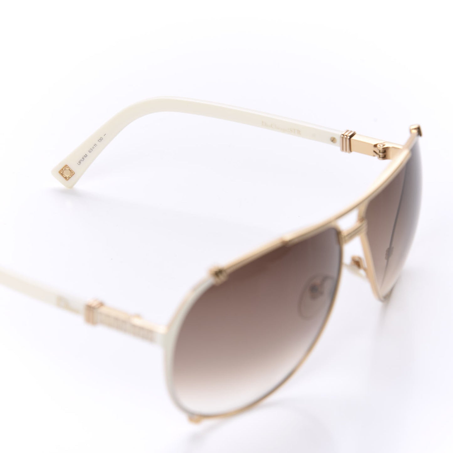 Chicago 2 Aviator Sunglasses White