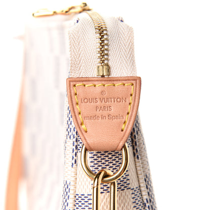 Louis Vuitton Damier Azur Pochette Accessories NM 7 of 10