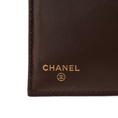 Chanel Lambskin Quilted Large Flap Wallet Black 7 of 18