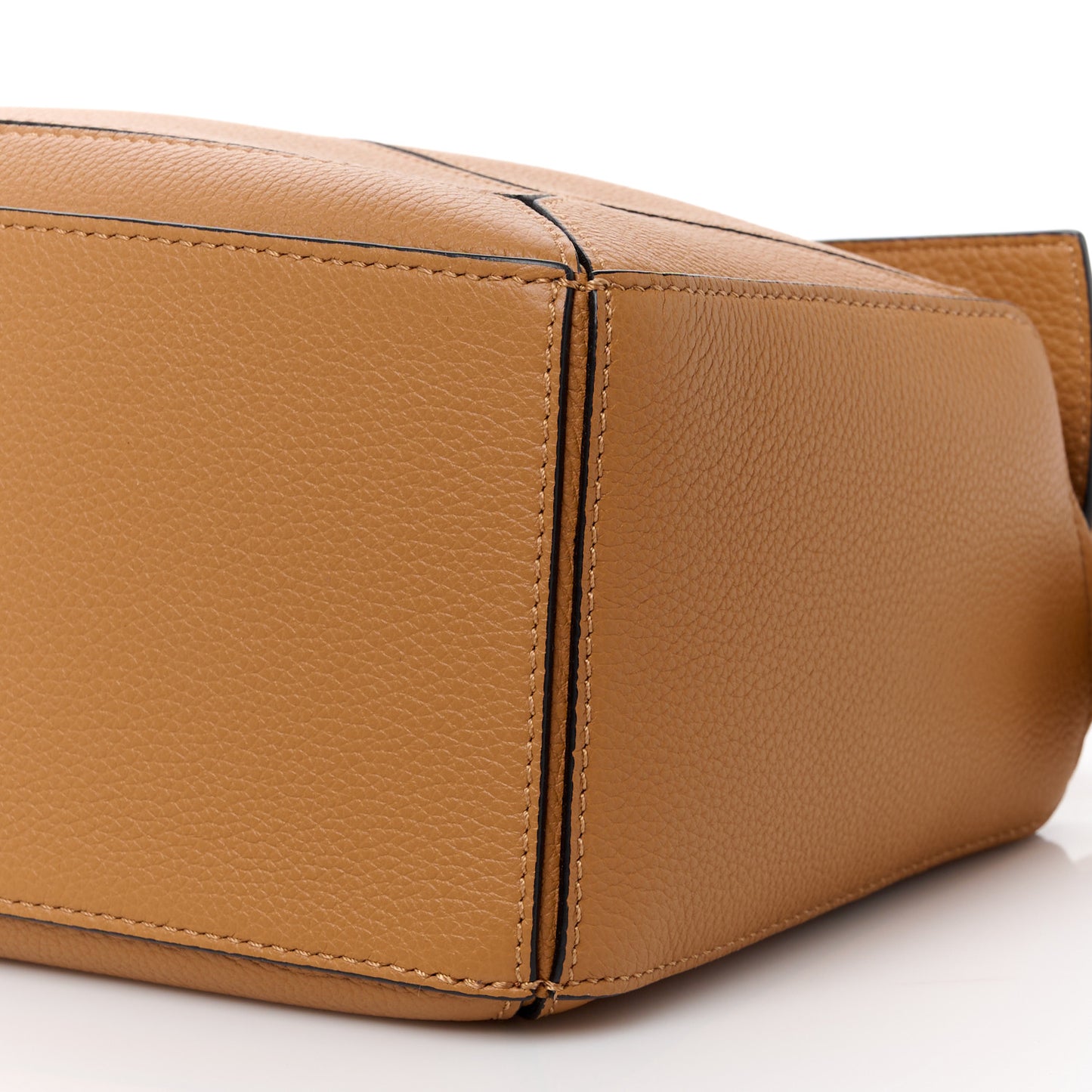 Calfskin Small Puzzle Bag Light Caramel