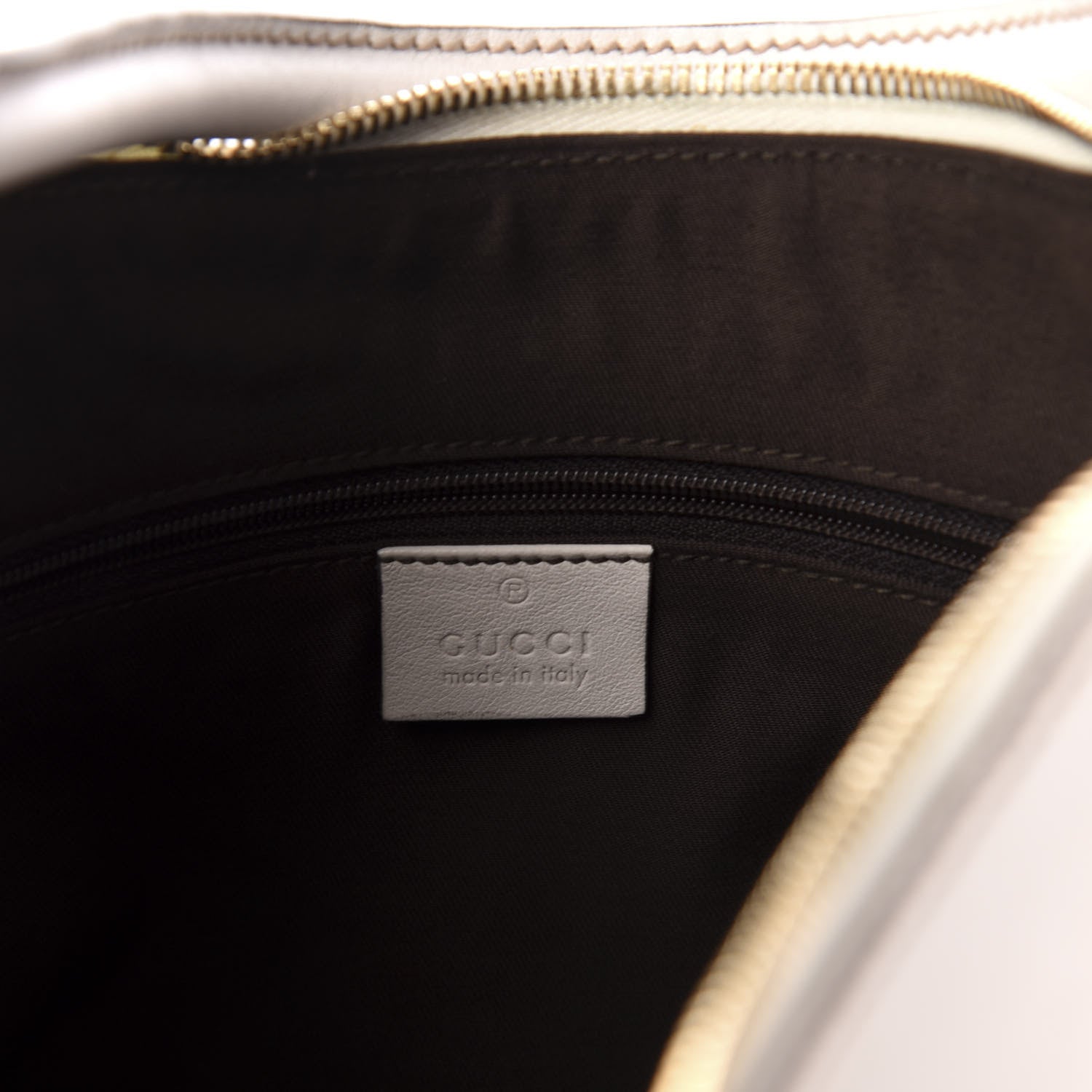Gucci Monogram Large D Gold Hobo Off White 6 of 12