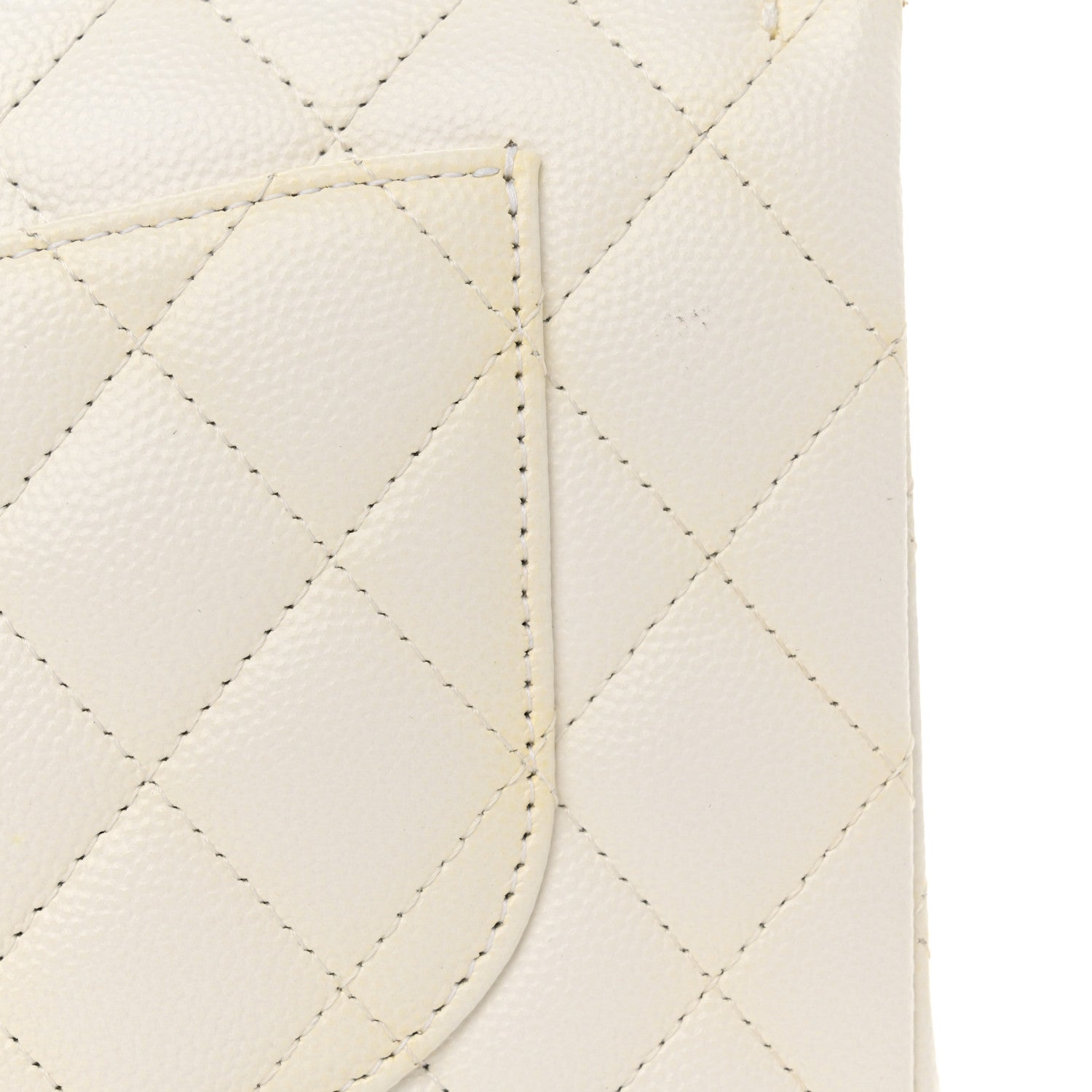 Chanel Caviar Quilted Small Double Flap White 21 of 23