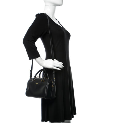 Saint Laurent Calfskin Classic Baby Duffle Black 2 of 8