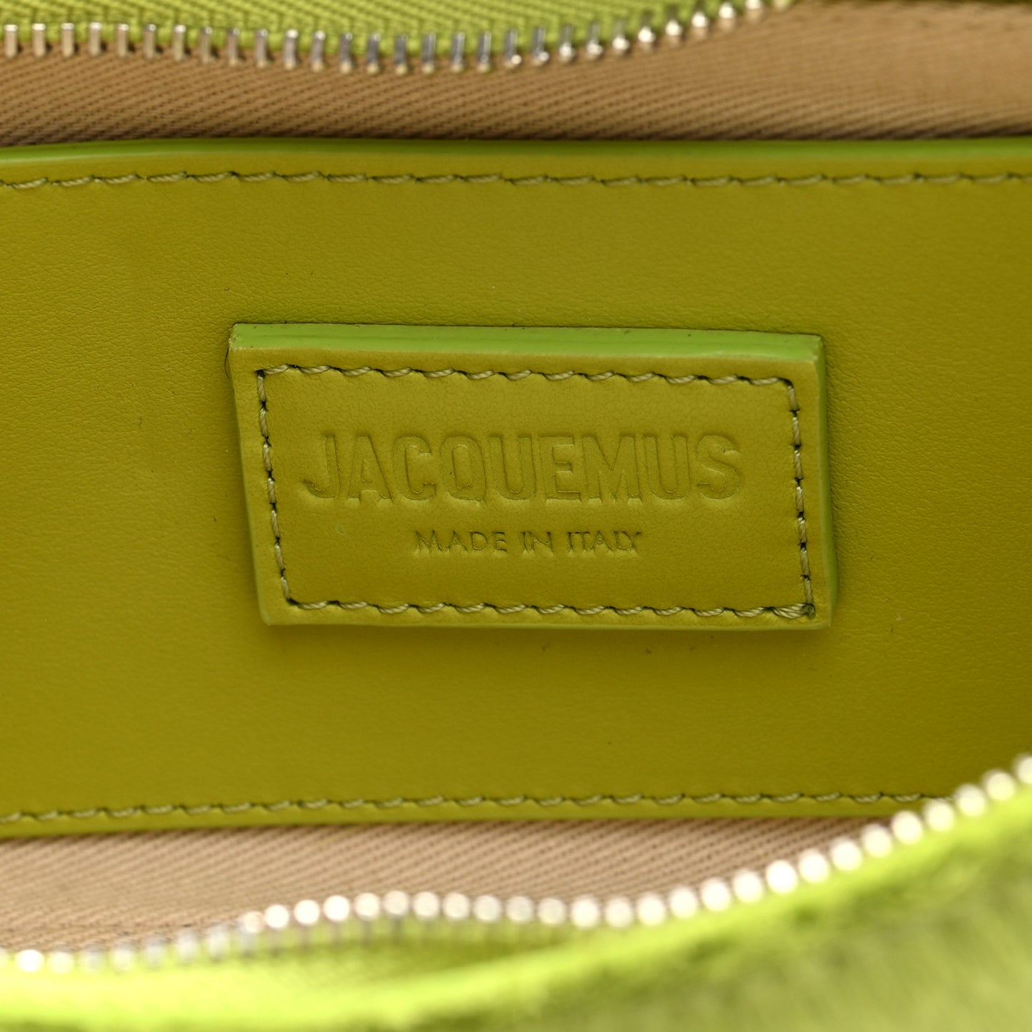 Calf Hair Le Bisou Neon Green