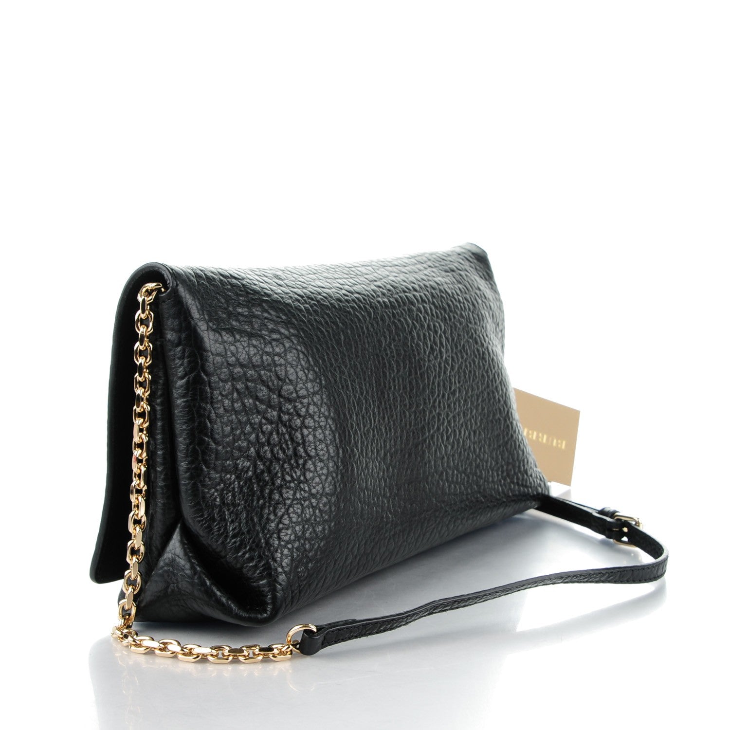 Burberry Signature Grain Medium Mildenhall Crossbody Bag Black 3 of 8