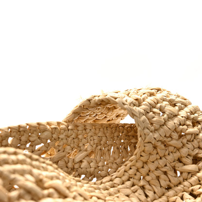 Saint Laurent Raffia Monogram Hobo Naturale 10 of 10