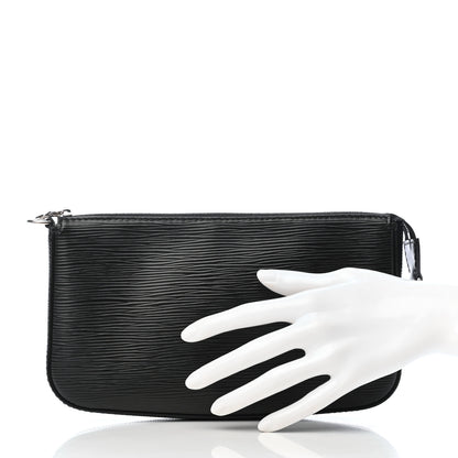 Louis Vuitton Epi Pochette Accessories NM Black 2 of 7