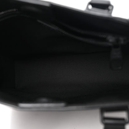 Louis Vuitton Epi Sac Plat Fold Bag Black 5 of 9