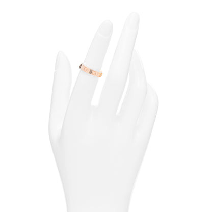 Cartier 18K Pink Gold 3.5mm LOVE Wedding Band Ring 50 5.25 2 of 5
