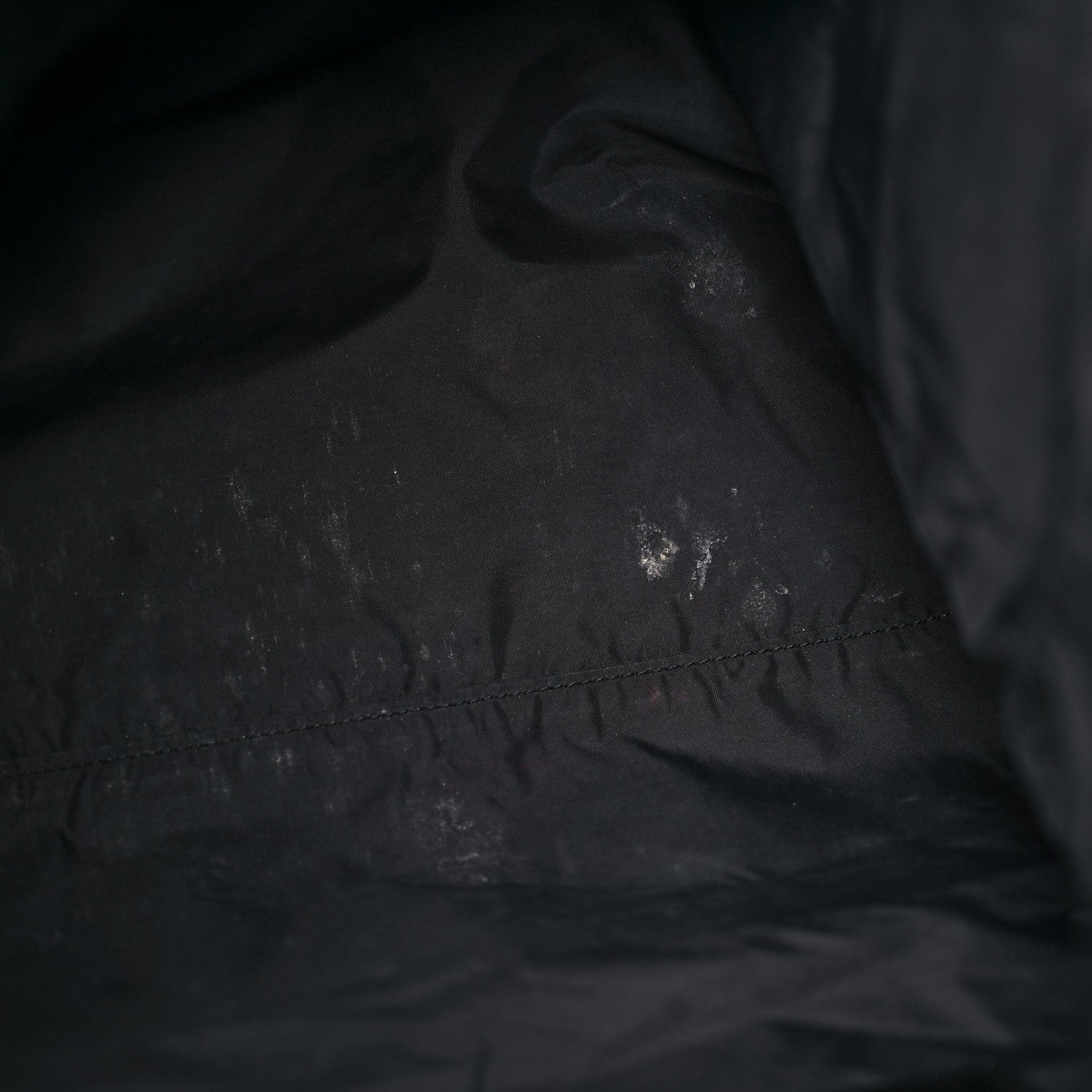 Lanvin Crinkled Calfskin Quilted Carry Me Tote Black 9 of 11
