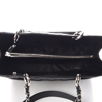 Chanel Caviar Quilted Grand Shopping Tote GST Black 6 of 11