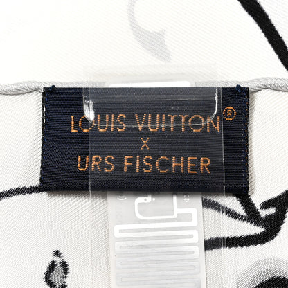Louis Vuitton X UF Silk Bordercase Scarf Multicolor 3 of 3