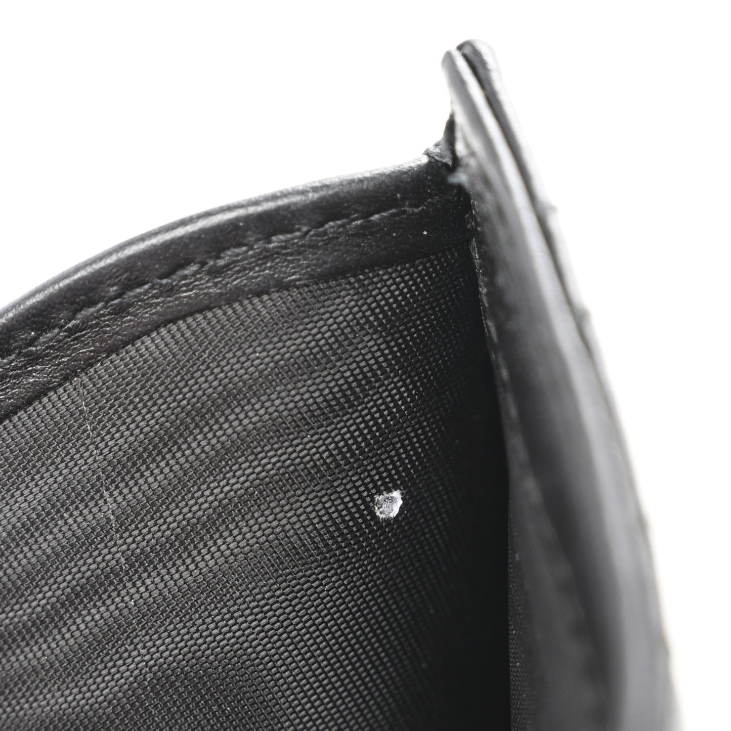 Calfskin Matelasse GG Marmont Card Case Wallet Black