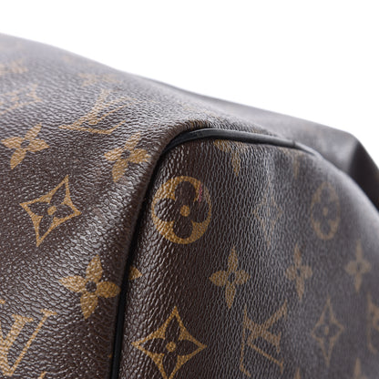 Louis Vuitton Monogram Macassar Keepall Bandouliere 45 9 of 10