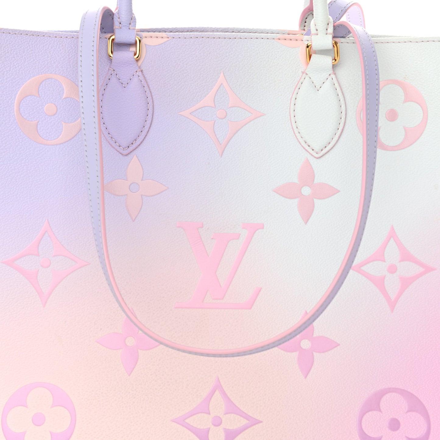 Monogram Giant Spring In The City Onthego GM Sunrise Pastel
