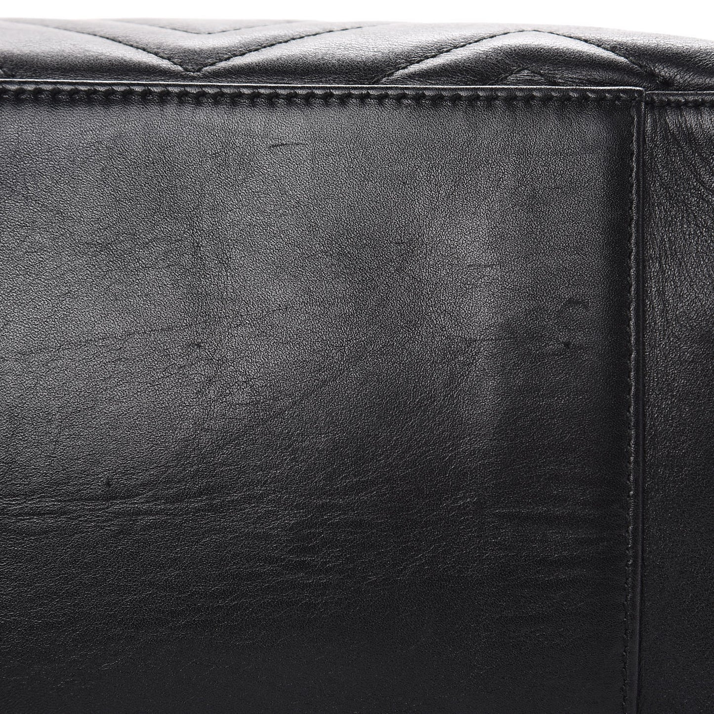 Calfskin Matelasse Medium GG Marmont Shoulder Tote Bag Black