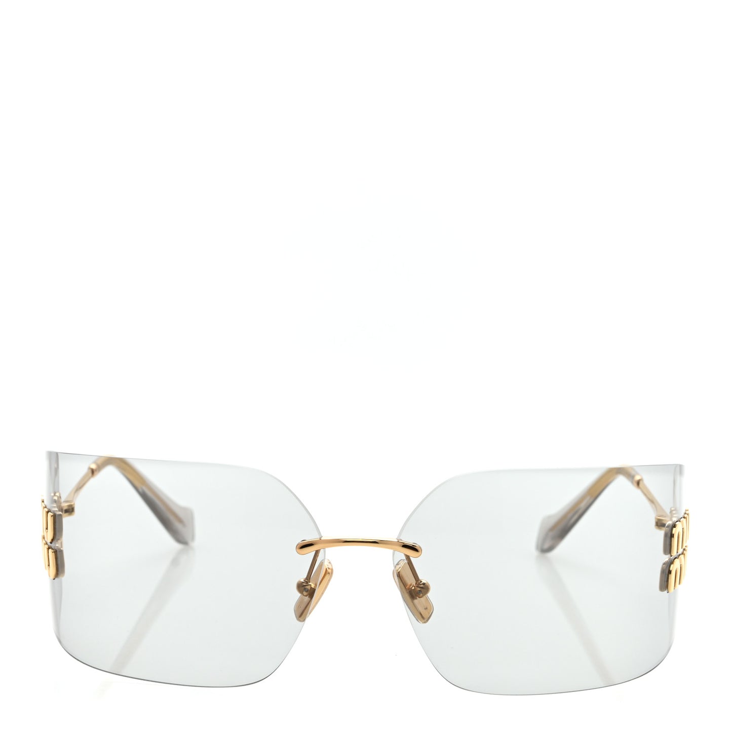 Metal Aube Sunglasses SMU54Y Light Gray