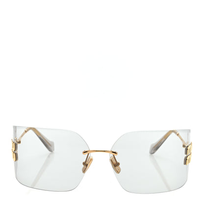 Miu Miu Metal Aube Sunglasses SMU54Y Light Gray 2 of 8