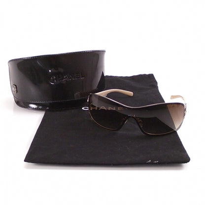 Chanel Camelia CC Sunglasses Buff 9 of 9