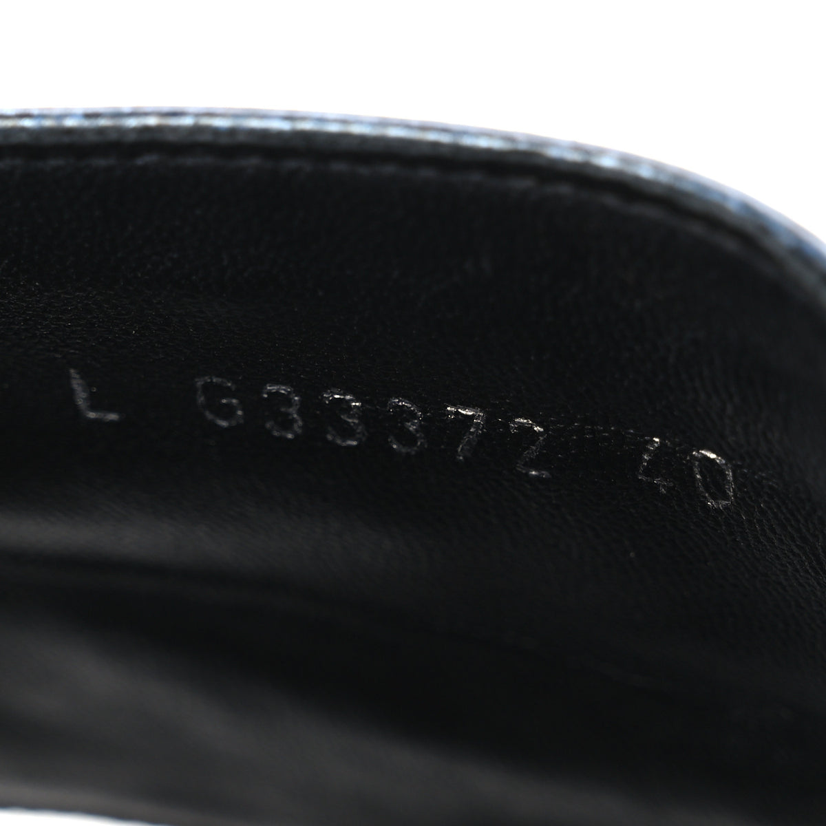 Chanel Fantasy Lambskin Chain Flat Sandals 40 Dark Blue 10 of 11