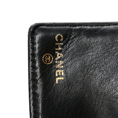 Chanel Caviar Timeless CC French Wallet Black 10 of 13