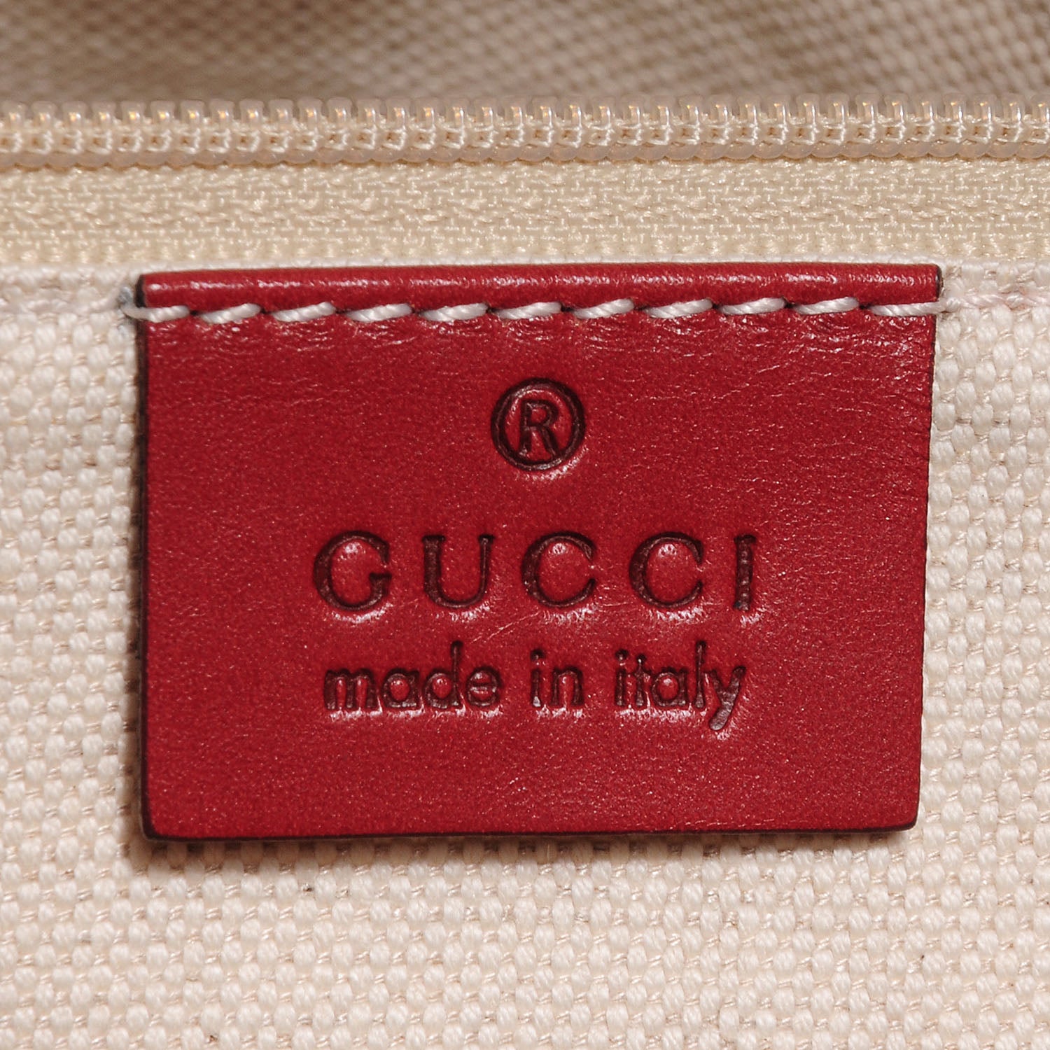 Gucci Monogram Medium Sukey Tote Red 5 of 9