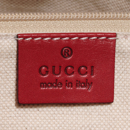 Gucci Monogram Medium Sukey Tote Red 5 of 9