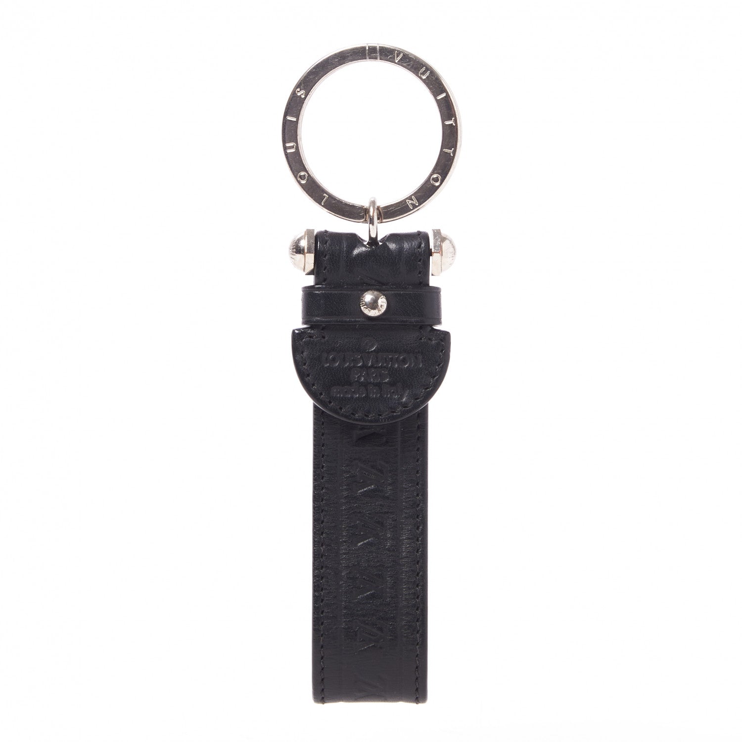 Louis Vuitton Calfskin Dragonne Bag Charm Key Holder 1 of 3