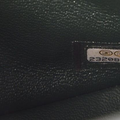 Chanel Lambskin Quilted Mini Rectangular Flap Green 7 of 8
