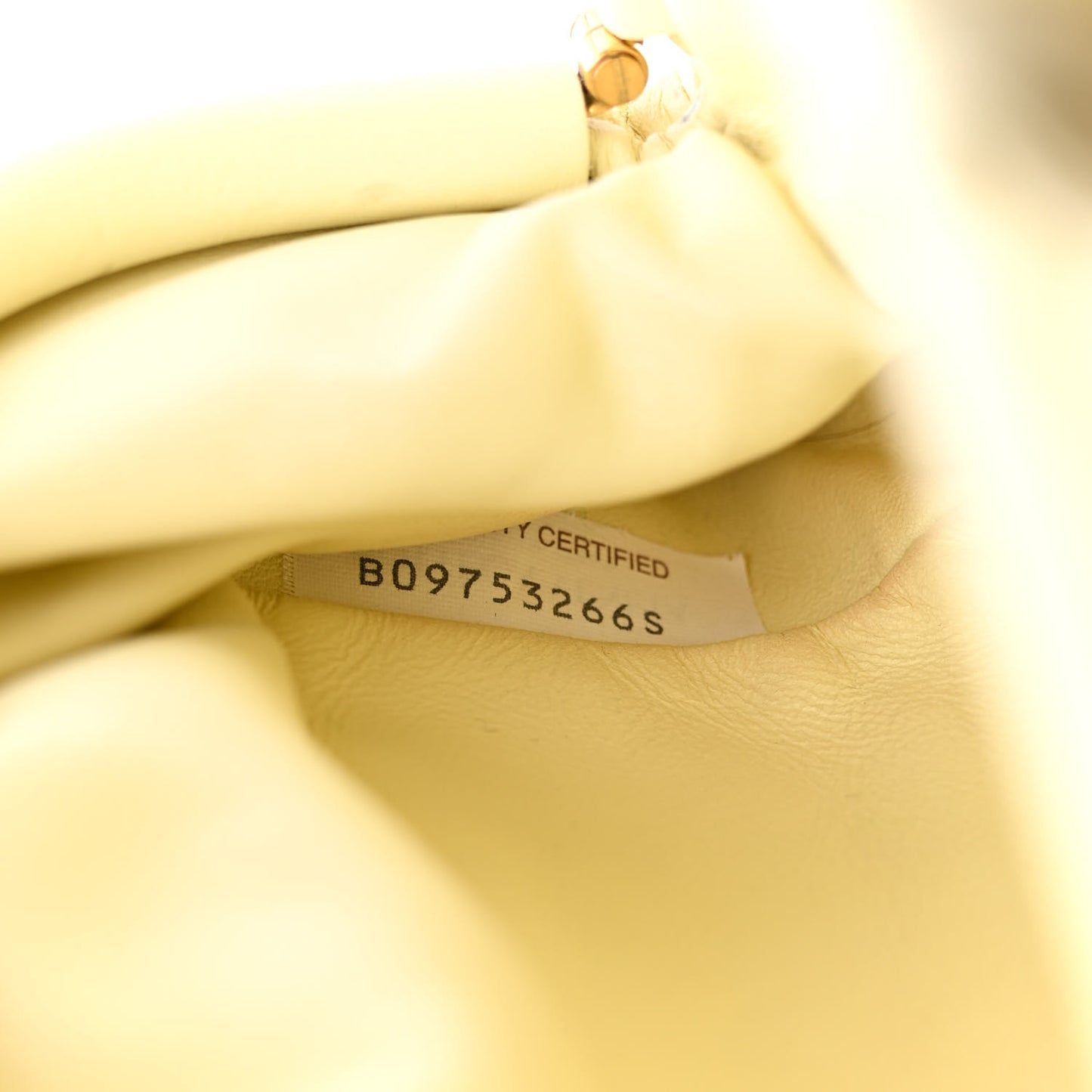 Butter Calfskin The Mini Pouch Zest Washed