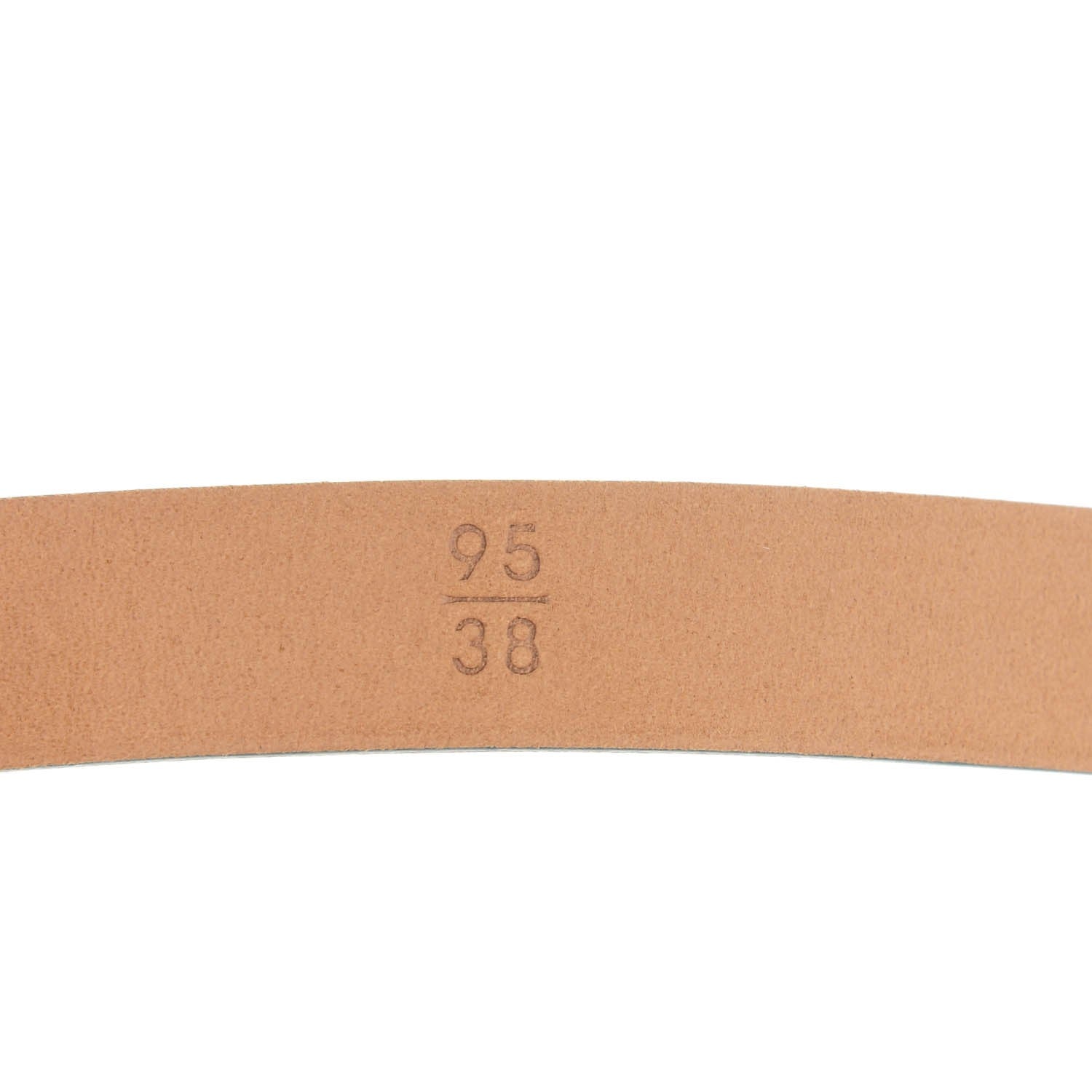 Chanel Patent CC Skinny Belt 95 38 Blue Fonce 5 of 8