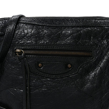 Balenciaga Agneau Classic Hardware Flat Crossbody Black 8 of 11