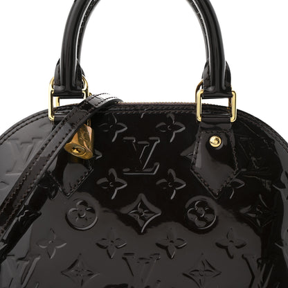 Louis Vuitton Vernis Alma BB Amarante 8 of 10
