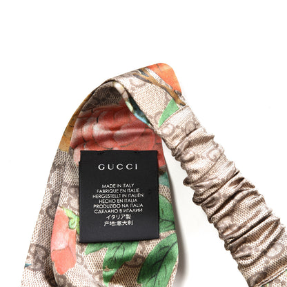 Gucci Silk Monogram Tian Print Tiana Duchesse Headband 3 of 4