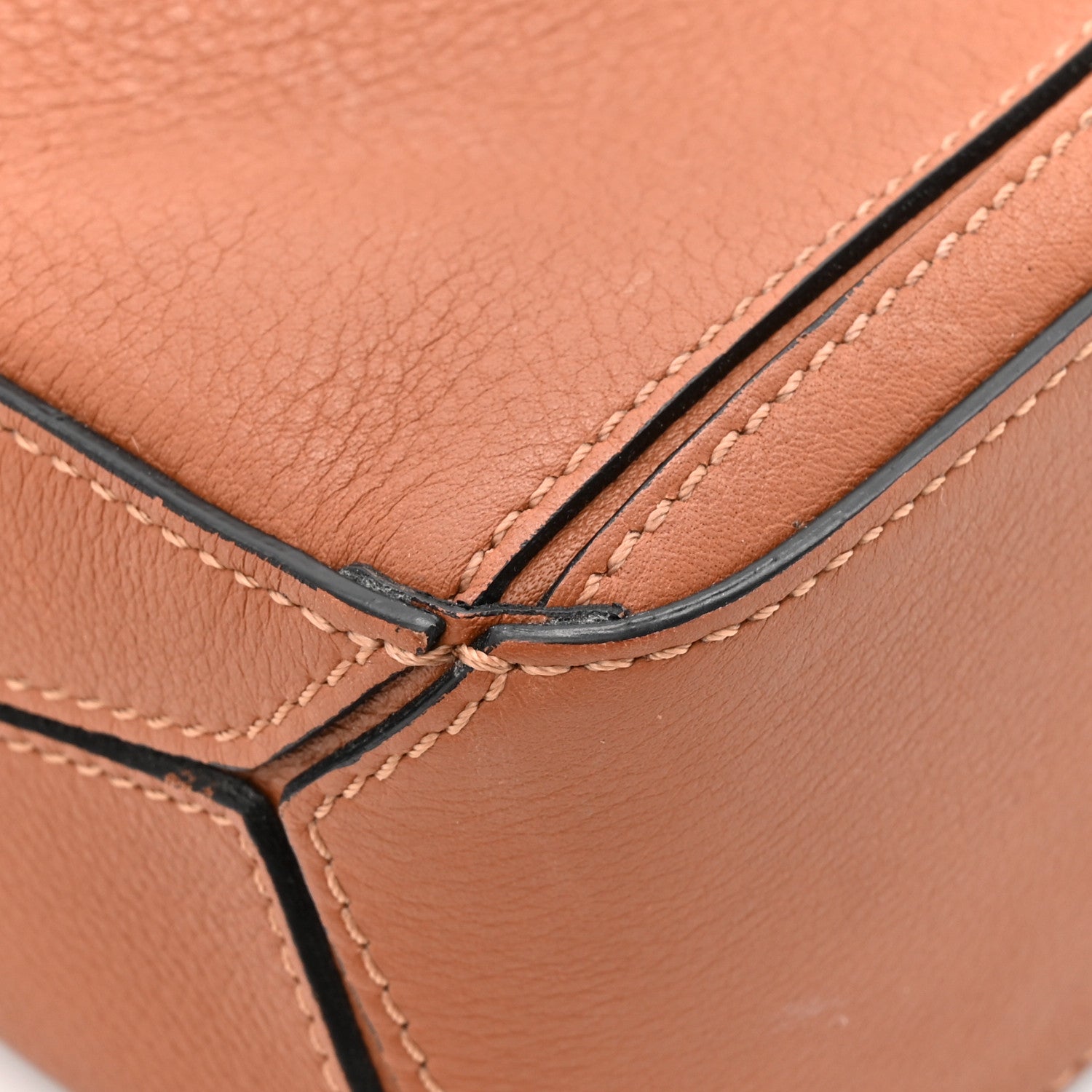Loewe Calfskin Mini Puzzle Bag Tan 11 of 13